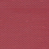 Vollmer 46033 HO Gauge Red Brick Plastic Sheet