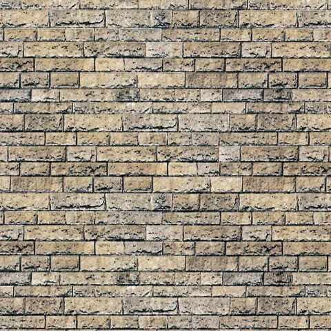 Vollmer 46038 HO Gauge Basalt Wall Embossed Card Sheet