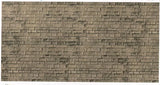 Vollmer 46049 HO Gauge Weathered Stone Embossed Card Sheet