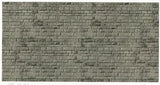Vollmer 46052 HO Gauge Weathered Granite Stone Embossed Card Sheet