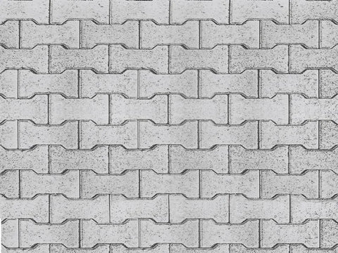 Vollmer 46054 HO Gauge Concrete Stone Embossed Card Sheet