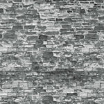 Vollmer 46055 HO Gauge Natural Grey Stone Wall Embossed Card Sheet