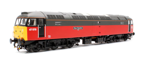 Heljan 4726 OO Gauge Class 47 575 'City of Hereford' BR Parcels Red/Grey