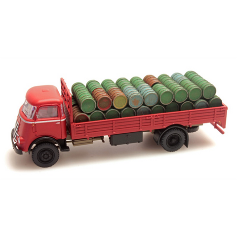 Artitec 487.801.41 HO/OO Gauge Load Of Barrels For Daf Open Truck