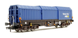 Dapol 4F-039-013 OO Gauge Telescopic Hood Wagon Tiphook Rail Blue 33 70 0899 002-6
