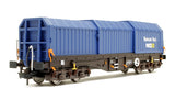 Dapol 4F-039-014 OO Gauge Telescopic Hood Wagon Tiphook Rail Blue 33 70 0899 042-2