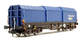 Dapol 4F-039-016 OO Gauge Telescopic Hood Wagon Tiphook Rail Blue 33 70 0899 083-6