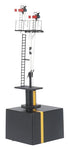Dapol 4L-002-003 OO Gauge LMS Junction Motorised Signal 2 Arms Short RH Post