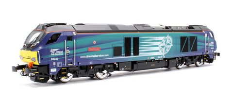Dapol 4D-022-026 OO Gauge Class 68 The Poppy 68033 DRS Compass with Poppy