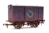 Dapol 4F-011-109 OO Gauge Ventilated Van Purple Moose Brewery Weathered