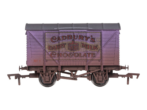 Dapol 4F-012-044 OO Gauge Ventilated Van Cadburys Chocolate No.1 Weathered