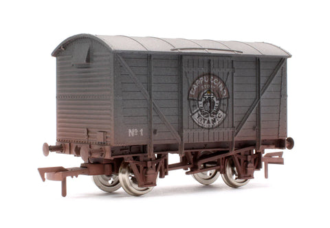 Dapol 4F-012-078 OO Gauge Vent Van Titanic Brewery Cappuccino Stout Weathered