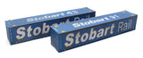 Dapol 4F-028-155 OO Gauge 45ft Curtain Container Set (2) Stobart Rail Weathered