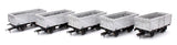 Dapol 4F-030-106 OO Gauge 16t Steel Mineral Wagon Set (5) BR Grey