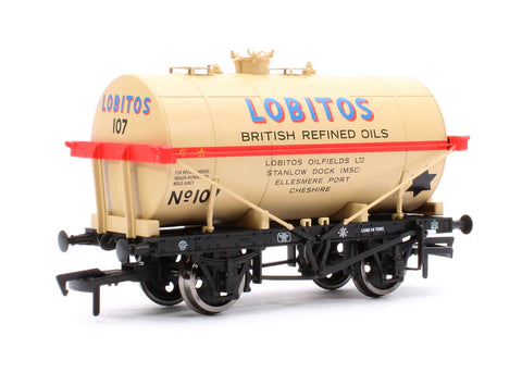 Dapol 4F-058-005 OO Gauge 14t Class A Tank Wagon Lobitos Stone 107