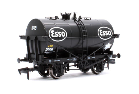 Dapol 4F-059-002 OO Gauge 14t Class B Tank Wagon Esso Black 1869