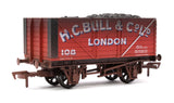 Dapol 4F-080-131 OO Gauge 8 Plank Wagon HC Bull 108 Weathered