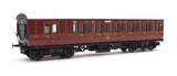 Dapol 4P-020-001 OO Gauge GWR Toplight Mainline City Lined Crimson 3rd Brake 3747 S1