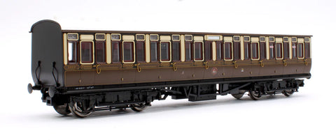 Dapol 4P-020-112 OO Gauge GWR Toplight Mainline City Lined Choc/Cm All 3rd 3904 S2
