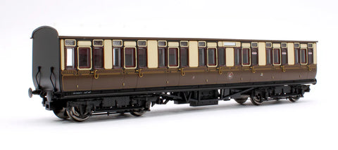 Dapol 4P-020-122 OO Gauge GWR Toplight Mainline City Lined Choc/Cm Composite 7904 S2