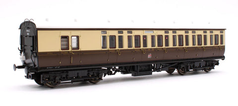 Dapol 4P-020-201 OO Gauge GWR Toplight Mainline City T Cty Choc/Cm 3rd Brake 3751 S3