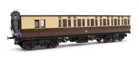 Dapol 4P-020-202 OO Gauge GWR Toplight Mainline City T Cty Choc/Cm 3rd Brake 3752 S3