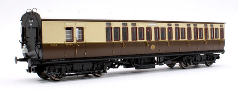 Dapol 4P-020-301 OO Gauge GWR Toplight Mainline City GWR Shirtbtn 3rd Brake 3753 S4