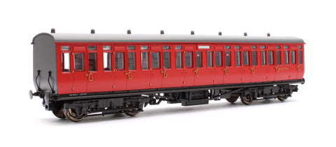 Dapol 4P-020-511 OO Gauge GWR Toplight Mainline City BR Maroon All 2nd 3911 S6