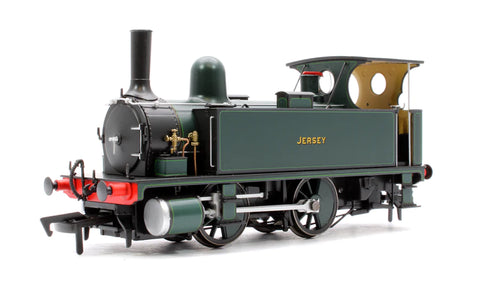 Dapol 4S-018-012D OO Gauge B4 0-4-0T 91 'Jersey' Lined Dark Green (DCC-Fitted)