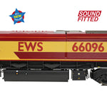 Bachmann 50-000ASF OO Gauge Class 66/0 66096 EWS (Sound Fitted)