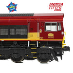 Bachmann 50-000ASFX OO Gauge Class 66/0 66096 EWS (Sound Fitted Deluxe)