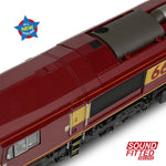 Bachmann 50-000ASFX OO Gauge Class 66/0 66096 EWS (Sound Fitted Deluxe)