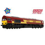 Bachmann 50-000SF OO Gauge Class 66/0 66015 EWS (Sound Fitted)