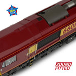 Bachmann 50-000SF OO Gauge Class 66/0 66015 EWS (Sound Fitted)