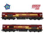 Bachmann 50-000SFX OO Gauge Class 66/0 66015 EWS (Sound Fitted Deluxe)