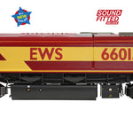 Bachmann 50-000SFX OO Gauge Class 66/0 66015 EWS (Sound Fitted Deluxe)