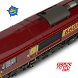 Bachmann 50-000SFX OO Gauge Class 66/0 66015 EWS (Sound Fitted Deluxe)