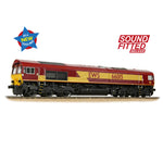 Bachmann 50-000SFX OO Gauge Class 66/0 66015 EWS (Sound Fitted Deluxe)