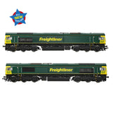 Bachmann 50-001 OO Gauge Class 66/5 66515 Freightliner Green