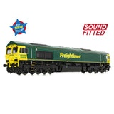Bachmann 50-001SF OO Gauge Class 66/5 66515 Freightliner Green (Sound Fitted)