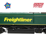 Bachmann 50-001SF OO Gauge Class 66/5 66515 Freightliner Green (Sound Fitted)