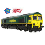Bachmann 50-001SF OO Gauge Class 66/5 66515 Freightliner Green (Sound Fitted)