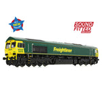 Bachmann 50-001SFX OO Gauge Class 66/5 66515 Freightliner Green (Sound Fitted Deluxe)