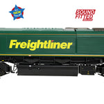 Bachmann 50-001SFX OO Gauge Class 66/5 66515 Freightliner Green (Sound Fitted Deluxe)