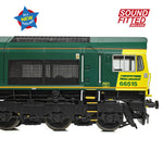 Bachmann 50-001SFX OO Gauge Class 66/5 66515 Freightliner Green (Sound Fitted Deluxe)