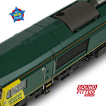 Bachmann 50-001SFX OO Gauge Class 66/5 66515 Freightliner Green (Sound Fitted Deluxe)