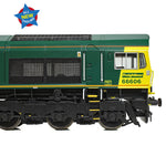 Bachmann 50-002 OO Gauge Class 66/6 66606 Freightliner Green