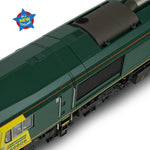Bachmann 50-002 OO Gauge Class 66/6 66606 Freightliner Green