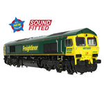 Bachmann 50-002SF OO Gauge Class 66/6 66606 Freightliner Green (Sound Fitted)