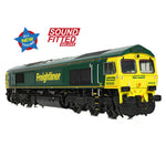 Bachmann 50-002SFX OO Gauge Class 66/6 66606 Freightliner Green (Sound Fitted Deluxe)